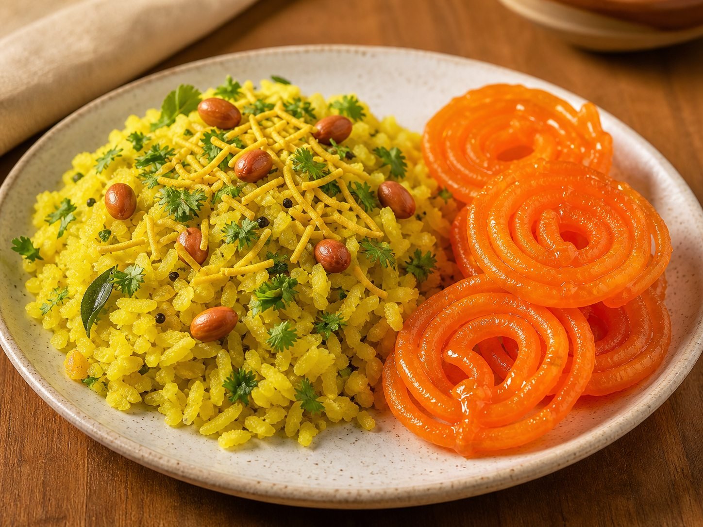 Poha Jalebi